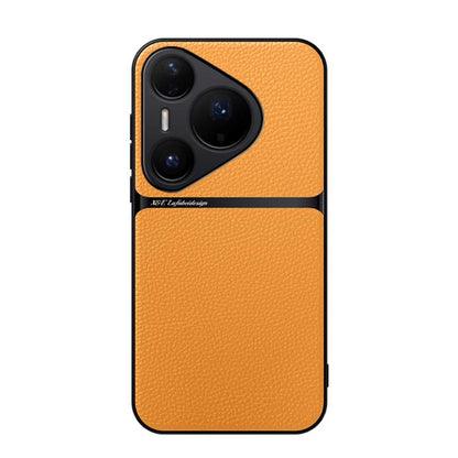 Litchi Leather Magnetic Full Coverage Shockproof Phone Case, For Huawei Pura 90 Pro Max 5G, For Huawei Pura 90 Pro 5G, For Huawei Pura 90 5G, For Huawei nova 15 Ultra, For Huawei nova 15 Pro, For Huawei nova 15, For Huawei Mate 80 Pro Max              ...