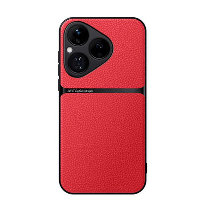 Litchi Leather Magnetic Full Coverage Shockproof Phone Case, For Huawei Pura 90 Pro Max 5G, For Huawei Pura 90 Pro 5G, For Huawei Pura 90 5G, For Huawei nova 15 Ultra, For Huawei nova 15 Pro, For Huawei nova 15, For Huawei Mate 80 Pro Max              ...