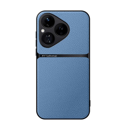 Litchi Leather Magnetic Full Coverage Shockproof Phone Case, For Huawei Pura 90 Pro Max 5G, For Huawei Pura 90 Pro 5G, For Huawei Pura 90 5G, For Huawei nova 15 Ultra, For Huawei nova 15 Pro, For Huawei nova 15, For Huawei Mate 80 Pro Max              ...