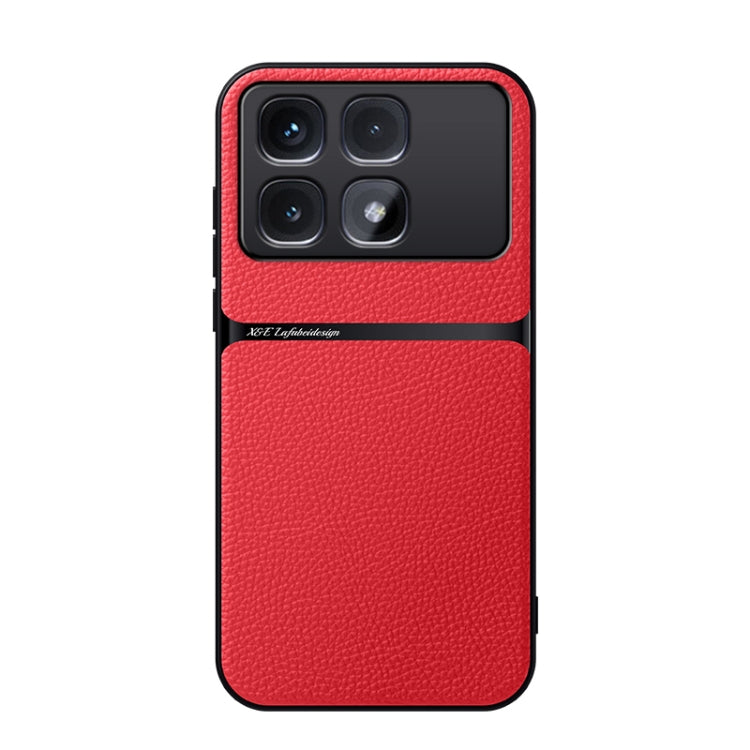 Litchi Leather Magnetic Full Coverage Shockproof Phone Case, For Redmi Note 14 Pro 5G, For Redmi 14C 4G, For Redmi K70 Ultra, For Redmi 13 4G / Xiaomi Poco M6 4G, For Redmi Turbo 3 / Xiaomi Poco F6, For Redmi K70 / Xiaomi Poco F6 Pro                   ...