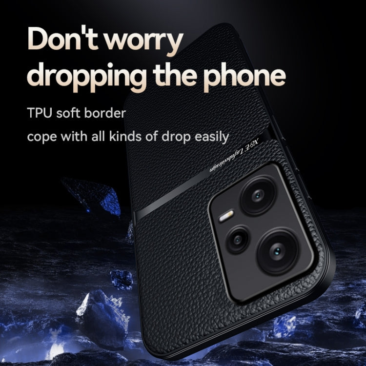 Litchi Leather Magnetic Full Coverage Shockproof Phone Case, For Redmi Note 12 4G Global, For Redmi Note 12 Pro 5G Global, For Redmi Note 12 5G Global, For Redmi K60 / K60 Pro, For Redmi K60E, For Redmi Note 12 Pro Speed                                ...