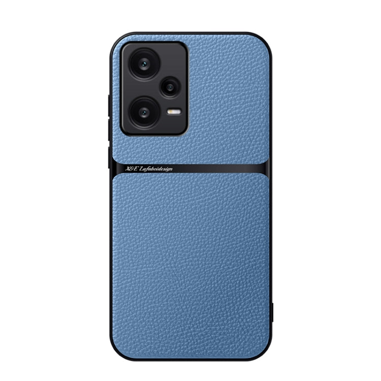 Litchi Leather Magnetic Full Coverage Shockproof Phone Case, For Redmi Note 12 4G Global, For Redmi Note 12 Pro 5G Global, For Redmi Note 12 5G Global, For Redmi K60 / K60 Pro, For Redmi K60E, For Redmi Note 12 Pro Speed                                ...