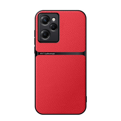 Litchi Leather Magnetic Full Coverage Shockproof Phone Case, For Redmi Note 12 4G Global, For Redmi Note 12 Pro 5G Global, For Redmi Note 12 5G Global, For Redmi K60 / K60 Pro, For Redmi K60E, For Redmi Note 12 Pro Speed                                ...