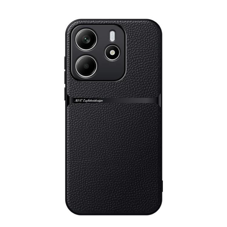 Litchi Leather Magnetic Full Coverage Shockproof Phone Case, For Redmi Turbo 5 Max 5G / Poco X8 Pro Max 5G, For Redmi Turbo 5 5G / Poco X8 Pro 5G, For Redmi Note 15 Pro+ 5G 163.3mm / Poco M8 Pro 5G, For Redmi Note 15 4G / 5G Global 164mm / Poco M8 5G  ...