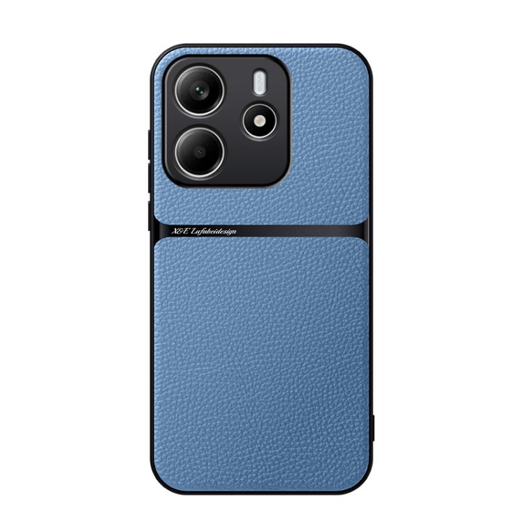 Litchi Leather Magnetic Full Coverage Shockproof Phone Case, For Redmi Turbo 5 Max 5G / Poco X8 Pro Max 5G, For Redmi Turbo 5 5G / Poco X8 Pro 5G, For Redmi Note 15 Pro+ 5G 163.3mm / Poco M8 Pro 5G, For Redmi Note 15 4G / 5G Global 164mm / Poco M8 5G  ...