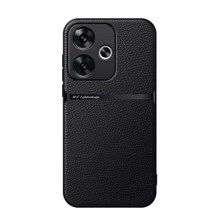Litchi Leather Magnetic Full Coverage Shockproof Phone Case, For Redmi Note 14 Pro 5G, For Redmi 14C 4G, For Redmi K70 Ultra, For Redmi 13 4G / Xiaomi Poco M6 4G, For Redmi Turbo 3 / Xiaomi Poco F6, For Redmi K70 / Xiaomi Poco F6 Pro                   ...