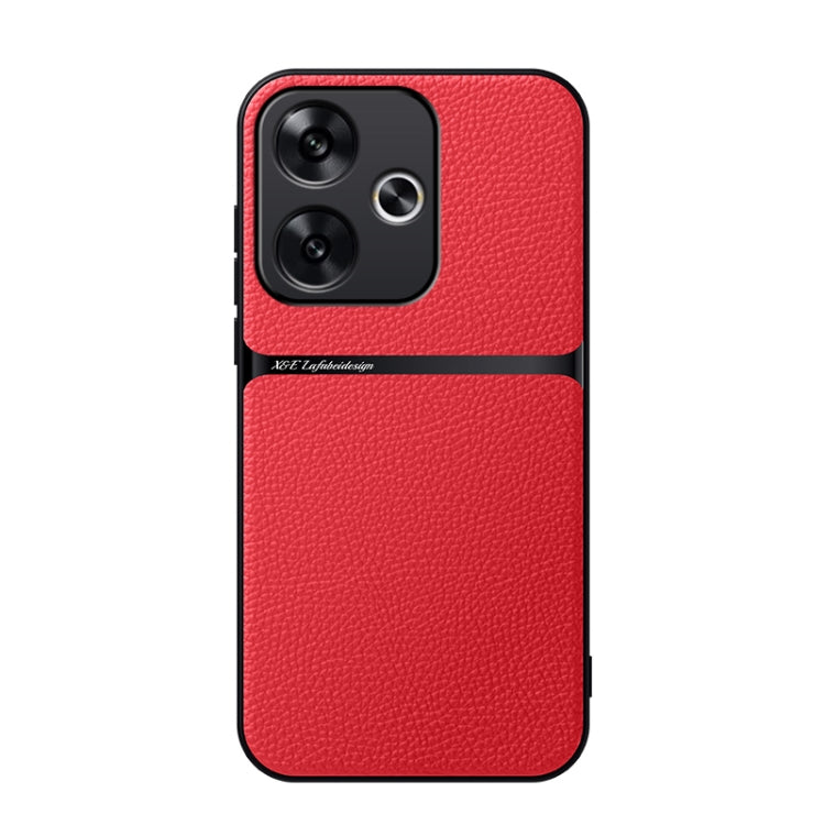 Litchi Leather Magnetic Full Coverage Shockproof Phone Case, For Redmi Note 14 Pro 5G, For Redmi 14C 4G, For Redmi K70 Ultra, For Redmi 13 4G / Xiaomi Poco M6 4G, For Redmi Turbo 3 / Xiaomi Poco F6, For Redmi K70 / Xiaomi Poco F6 Pro                   ...