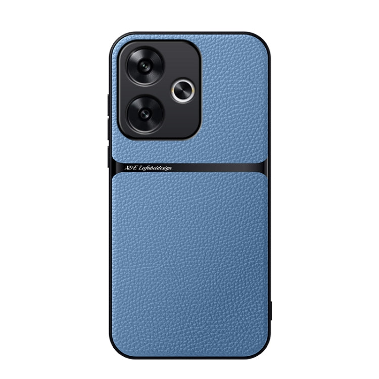 Litchi Leather Magnetic Full Coverage Shockproof Phone Case, For Redmi Note 14 Pro 5G, For Redmi 14C 4G, For Redmi K70 Ultra, For Redmi 13 4G / Xiaomi Poco M6 4G, For Redmi Turbo 3 / Xiaomi Poco F6, For Redmi K70 / Xiaomi Poco F6 Pro                   ...
