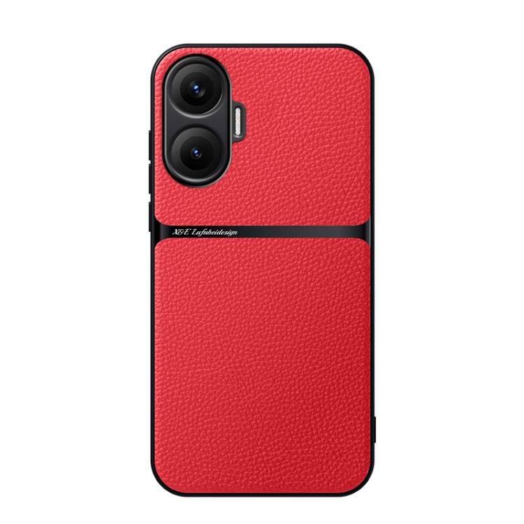 Litchi Leather Magnetic Full Coverage Shockproof Phone Case, For Redmi Turbo 5 Max 5G / Poco X8 Pro Max 5G, For Redmi Turbo 5 5G / Poco X8 Pro 5G, For Redmi Note 15 Pro+ 5G 163.3mm / Poco M8 Pro 5G, For Redmi Note 15 4G / 5G Global 164mm / Poco M8 5G  ...