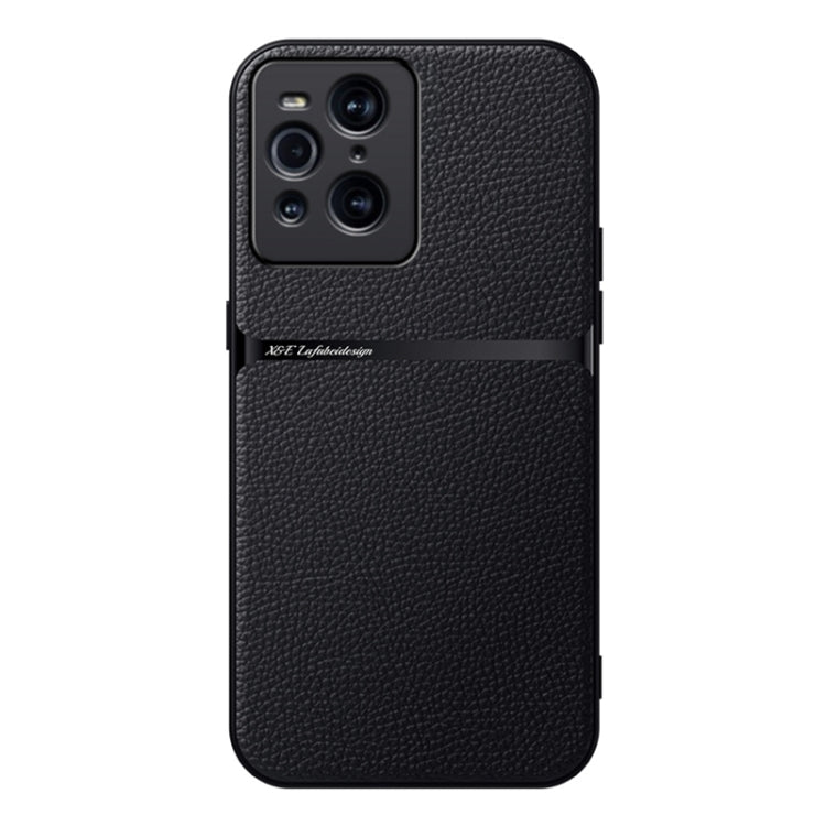 Litchi Leather Magnetic Full Coverage Shockproof Phone Case, For OPPO Find X3, For OPPO Reno5 4G / 5G, For OPPO Reno5 Pro+, For OPPO Reno5 Pro