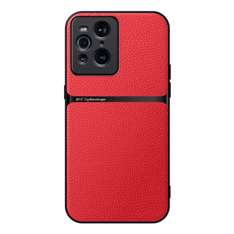 Litchi Leather Magnetic Full Coverage Shockproof Phone Case, For OPPO Find X3, For OPPO Reno5 4G / 5G, For OPPO Reno5 Pro+, For OPPO Reno5 Pro