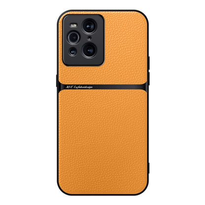 Litchi Leather Magnetic Full Coverage Shockproof Phone Case, For OPPO Find X3, For OPPO Reno5 4G / 5G, For OPPO Reno5 Pro+, For OPPO Reno5 Pro