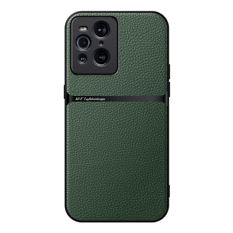 Litchi Leather Magnetic Full Coverage Shockproof Phone Case, For OPPO Find X3, For OPPO Reno5 4G / 5G, For OPPO Reno5 Pro+, For OPPO Reno5 Pro