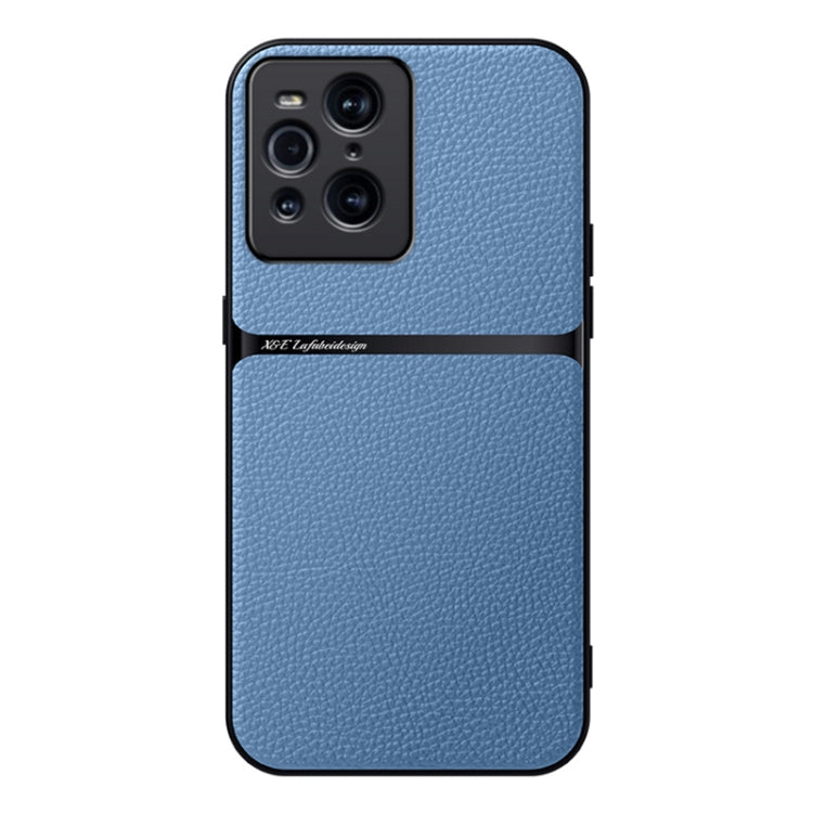 Litchi Leather Magnetic Full Coverage Shockproof Phone Case, For OPPO Find X3, For OPPO Reno5 4G / 5G, For OPPO Reno5 Pro+, For OPPO Reno5 Pro