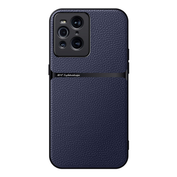 Litchi Leather Magnetic Full Coverage Shockproof Phone Case, For OPPO Find X3, For OPPO Reno5 4G / 5G, For OPPO Reno5 Pro+, For OPPO Reno5 Pro