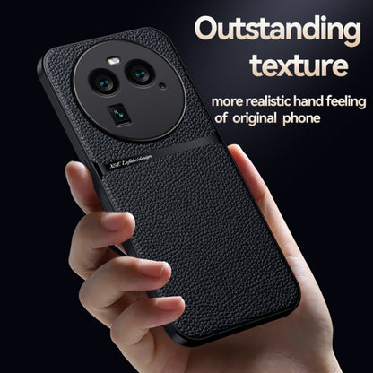 Litchi Leather Magnetic Full Coverage Shockproof Phone Case, For OPPO Find X6, For OPPO A58 5G / A78 5G, For OPPO A1 Pro 5G / Reno8 T 5G, For OPPO Reno9 / Reno9 Pro, For OPPO Reno9 Pro+, For OPPO Reno8 Pro+, For OPPO Reno8 Pro, For OPPO Reno8          ...