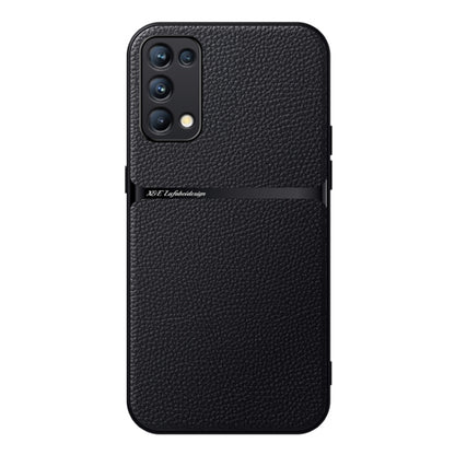 Litchi Leather Magnetic Full Coverage Shockproof Phone Case, For OPPO Find X3, For OPPO Reno5 4G / 5G, For OPPO Reno5 Pro+, For OPPO Reno5 Pro