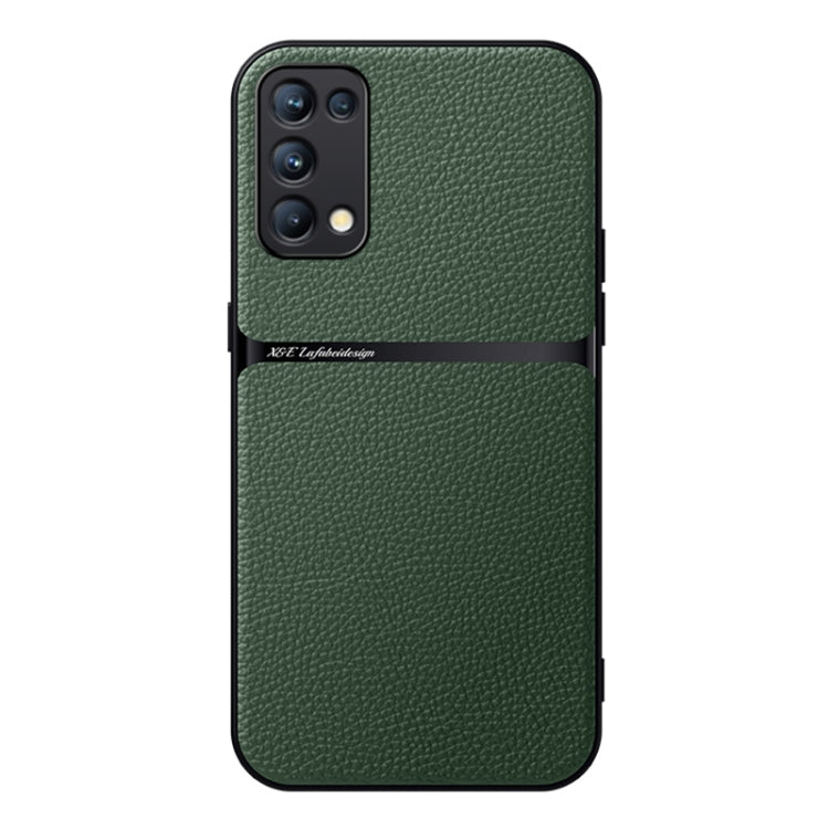 Litchi Leather Magnetic Full Coverage Shockproof Phone Case, For OPPO Find X3, For OPPO Reno5 4G / 5G, For OPPO Reno5 Pro+, For OPPO Reno5 Pro