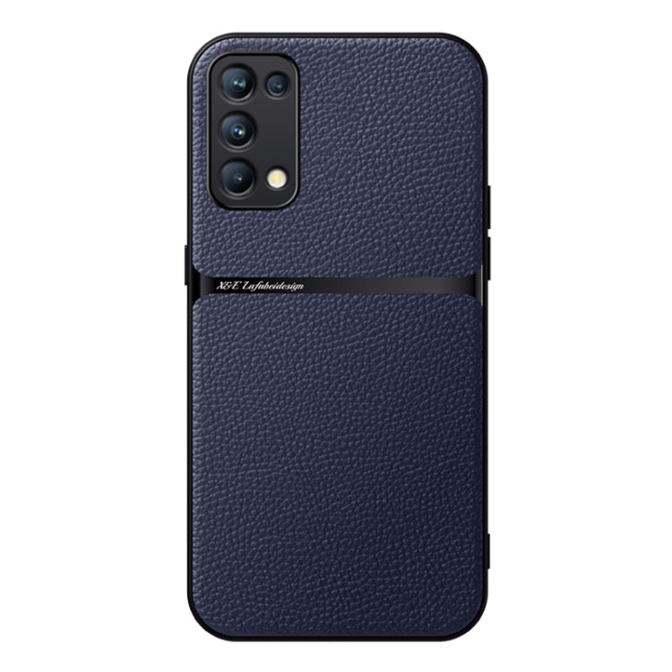 Litchi Leather Magnetic Full Coverage Shockproof Phone Case, For OPPO Find X3, For OPPO Reno5 4G / 5G, For OPPO Reno5 Pro+, For OPPO Reno5 Pro