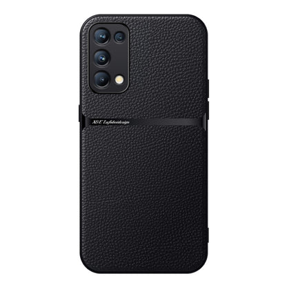 Litchi Leather Magnetic Full Coverage Shockproof Phone Case, For OPPO Find X3, For OPPO Reno5 4G / 5G, For OPPO Reno5 Pro+, For OPPO Reno5 Pro