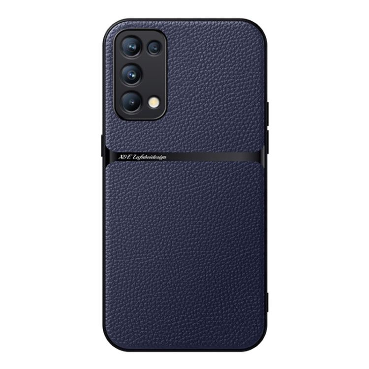 Litchi Leather Magnetic Full Coverage Shockproof Phone Case, For OPPO Find X3, For OPPO Reno5 4G / 5G, For OPPO Reno5 Pro+, For OPPO Reno5 Pro