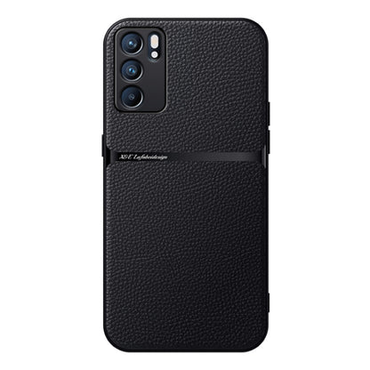Litchi Leather Magnetic Full Coverage Shockproof Phone Case, For OPPO Find X6, For OPPO A58 5G / A78 5G, For OPPO A1 Pro 5G / Reno8 T 5G, For OPPO Reno9 / Reno9 Pro, For OPPO Reno9 Pro+, For OPPO Reno8 Pro+, For OPPO Reno8 Pro, For OPPO Reno8          ...