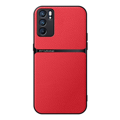 Litchi Leather Magnetic Full Coverage Shockproof Phone Case, For OPPO Find X6, For OPPO A58 5G / A78 5G, For OPPO A1 Pro 5G / Reno8 T 5G, For OPPO Reno9 / Reno9 Pro, For OPPO Reno9 Pro+, For OPPO Reno8 Pro+, For OPPO Reno8 Pro, For OPPO Reno8          ...
