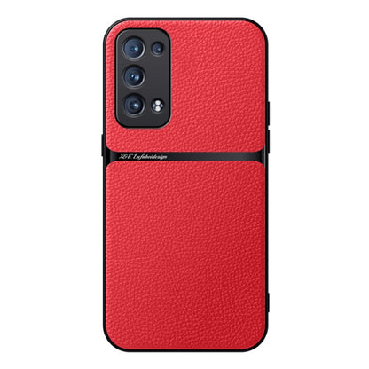 Litchi Leather Magnetic Full Coverage Shockproof Phone Case, For OPPO Find X6, For OPPO A58 5G / A78 5G, For OPPO A1 Pro 5G / Reno8 T 5G, For OPPO Reno9 / Reno9 Pro, For OPPO Reno9 Pro+, For OPPO Reno8 Pro+, For OPPO Reno8 Pro, For OPPO Reno8          ...