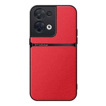 Litchi Leather Magnetic Full Coverage Shockproof Phone Case, For OPPO Find X6, For OPPO A58 5G / A78 5G, For OPPO A1 Pro 5G / Reno8 T 5G, For OPPO Reno9 / Reno9 Pro, For OPPO Reno9 Pro+, For OPPO Reno8 Pro+, For OPPO Reno8 Pro, For OPPO Reno8          ...