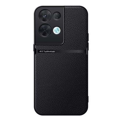Litchi Leather Magnetic Full Coverage Shockproof Phone Case, For OPPO Find X6, For OPPO A58 5G / A78 5G, For OPPO A1 Pro 5G / Reno8 T 5G, For OPPO Reno9 / Reno9 Pro, For OPPO Reno9 Pro+, For OPPO Reno8 Pro+, For OPPO Reno8 Pro, For OPPO Reno8          ...