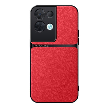 Litchi Leather Magnetic Full Coverage Shockproof Phone Case, For OPPO Find X6, For OPPO A58 5G / A78 5G, For OPPO A1 Pro 5G / Reno8 T 5G, For OPPO Reno9 / Reno9 Pro, For OPPO Reno9 Pro+, For OPPO Reno8 Pro+, For OPPO Reno8 Pro, For OPPO Reno8          ...