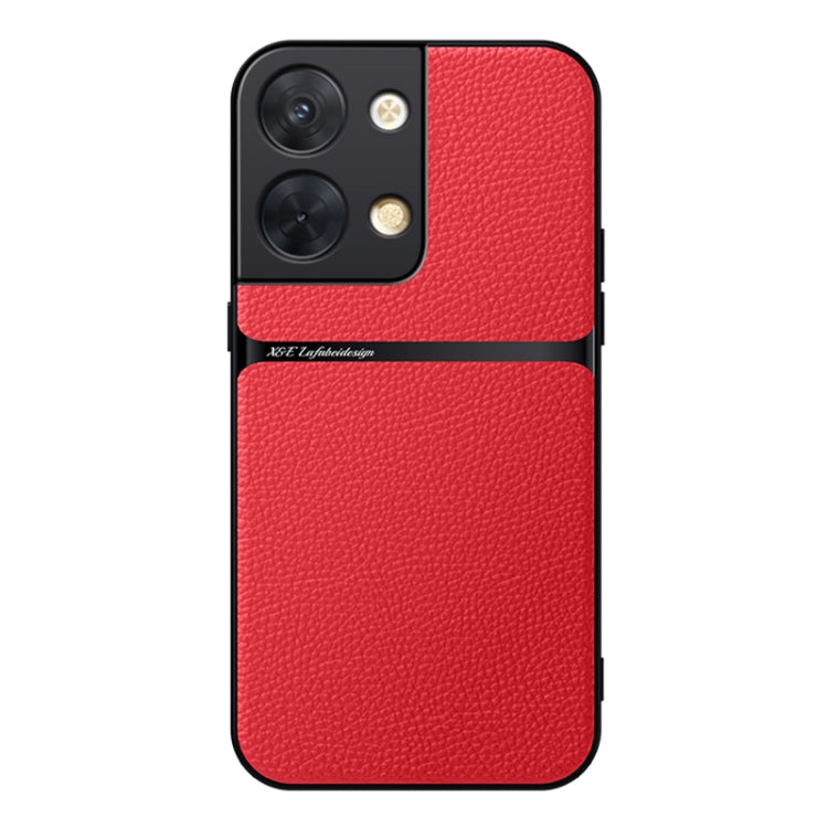 Litchi Leather Magnetic Full Coverage Shockproof Phone Case, For OPPO Find X6, For OPPO A58 5G / A78 5G, For OPPO A1 Pro 5G / Reno8 T 5G, For OPPO Reno9 / Reno9 Pro, For OPPO Reno9 Pro+, For OPPO Reno8 Pro+, For OPPO Reno8 Pro, For OPPO Reno8          ...