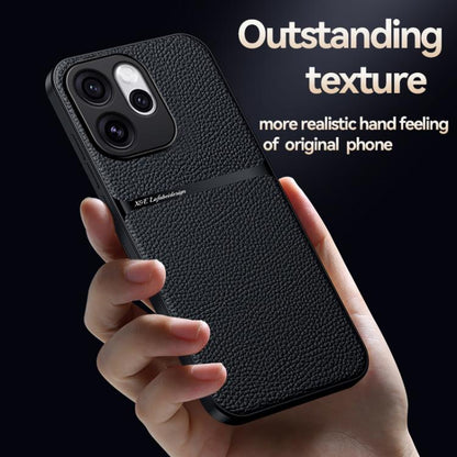 Litchi Leather Magnetic Full Coverage Shockproof Phone Case, For OPPO Reno15 F 5G, For OPPO Reno 15c 5G, For OPPO Reno15 Pro 5G Global, For OPPO Reno15 5G Global, For OPPO A6 5G / A6 Pro 4G / 5G Global, For OPPO Find X9, For OPPO Find X9 Pro           ...
