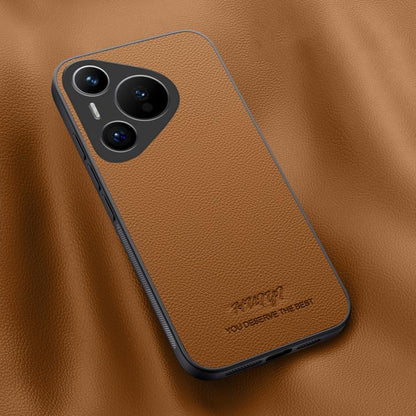 HUIYI Leather Magnetic Phone Case, For Huawei Mate 70, For Huawei nova 13 Pro, For Huawei Pura 70 Pro / 70 Pro+, For Huawei Pura 70 Ultra, For Huawei Pura 70