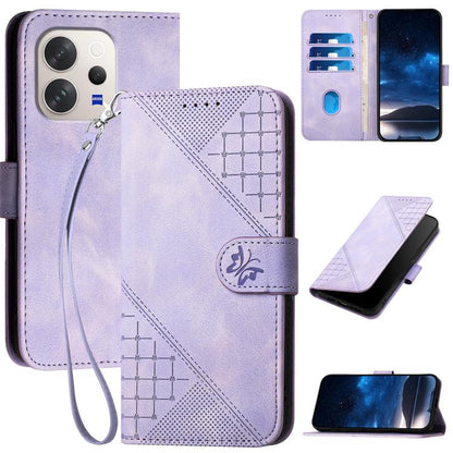Grid Butterfly Embossed Pattern Leather Phone Case with Lanyard, For vivo Y37t 5G / Y50e / Y50s 5G, For vivo Y21 5G 2026 / Y05 4G, For vivo V70 FE 5G, For vivo Y31d 4G, For vivo V70 5G, For vivo Y500 Pro 5G, For vivo Y31 5G 2025, For vivo V60 Lite 5G  ...