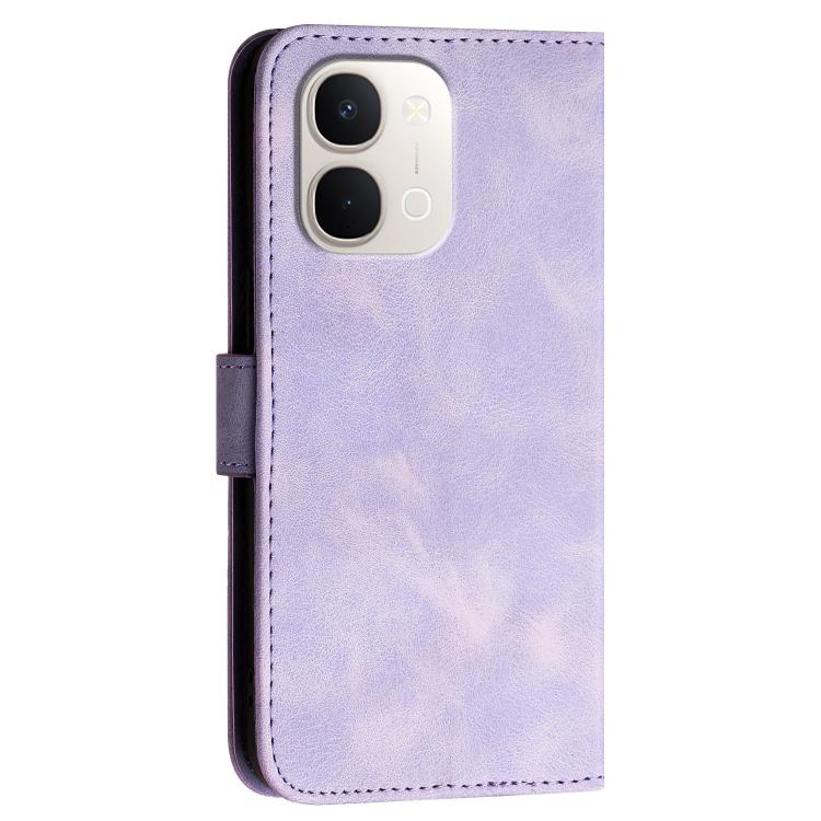 Grid Butterfly Embossed Pattern Leather Phone Case with Lanyard, For vivo Y37t 5G / Y50e / Y50s 5G, For vivo Y21 5G 2026 / Y05 4G, For vivo V70 FE 5G, For vivo Y31d 4G, For vivo V70 5G, For vivo Y500 Pro 5G, For vivo Y31 5G 2025, For vivo V60 Lite 5G  ...