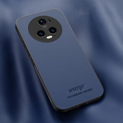 HUIYI Leather Magnetic Phone Case, For Honor 90 Lite, For Honor Magic5 Pro, For Honor Magic5