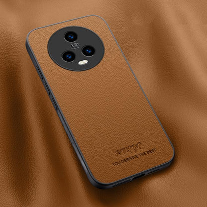 HUIYI Leather Magnetic Phone Case, For Honor 90 Lite, For Honor Magic5 Pro, For Honor Magic5