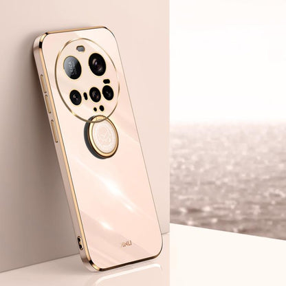 XINLI Straight Edge 6D Electroplate TPU Phone Case with Ring Holder, For Xiaomi 17T Pro 5G, For Xiaomi 17T 5G, For Xiaomi Poco X8 Pro Max 5G, For Xiaomi 17 Ultra, For Xiaomi 17 Pro Max, For Xiaomi 17 Pro, For Xiaomi 17, For Xiaomi 15T Pro 5G           ...