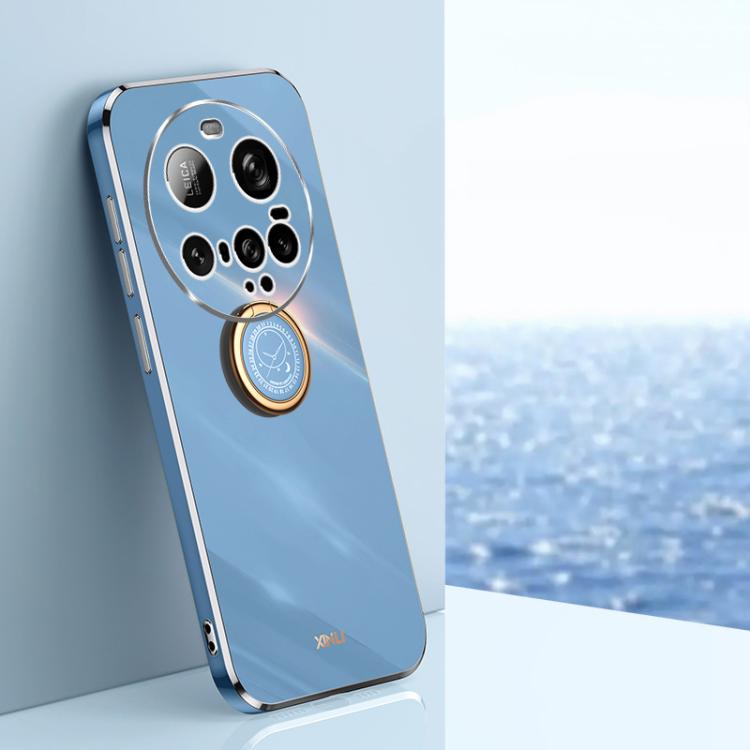 XINLI Straight Edge 6D Electroplate TPU Phone Case with Ring Holder, For Xiaomi 17T Pro 5G, For Xiaomi 17T 5G, For Xiaomi Poco X8 Pro Max 5G, For Xiaomi 17 Ultra, For Xiaomi 17 Pro Max, For Xiaomi 17 Pro, For Xiaomi 17, For Xiaomi 15T Pro 5G           ...