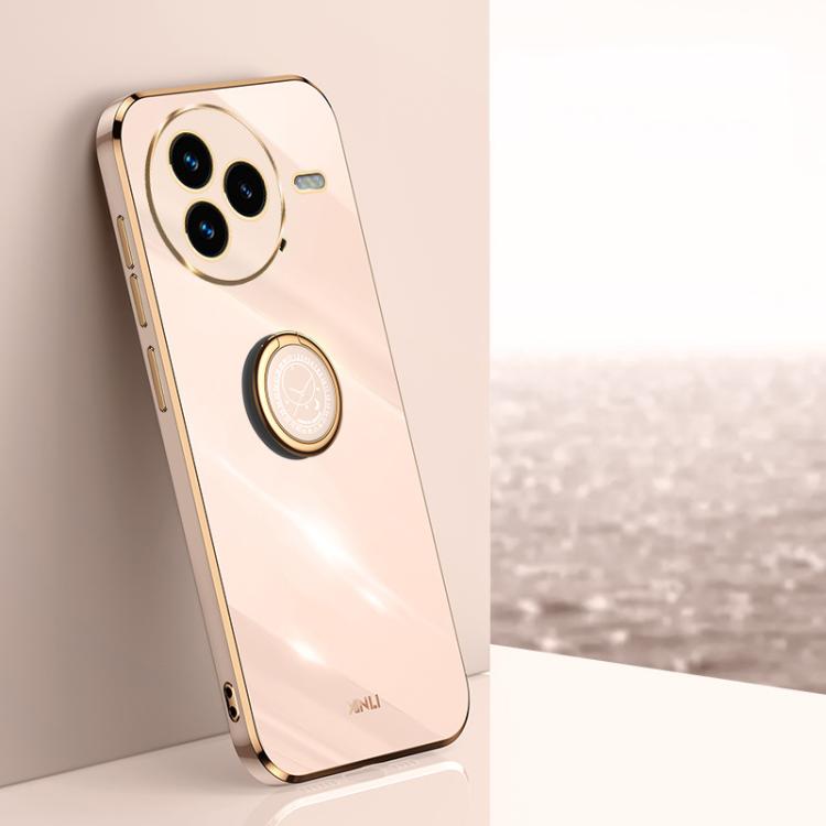 XINLI Straight Edge 6D Electroplate TPU Phone Case with Ring Holder, For Xiaomi 17T Pro 5G, For Xiaomi 17T 5G, For Xiaomi Poco X8 Pro Max 5G, For Xiaomi 17 Ultra, For Xiaomi 17 Pro Max, For Xiaomi 17 Pro, For Xiaomi 17, For Xiaomi 15T Pro 5G           ...