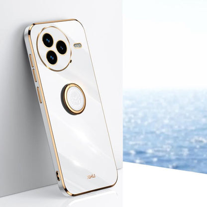 XINLI Straight Edge 6D Electroplate TPU Phone Case with Ring Holder, For Xiaomi 17T Pro 5G, For Xiaomi 17T 5G, For Xiaomi Poco X8 Pro Max 5G, For Xiaomi 17 Ultra, For Xiaomi 17 Pro Max, For Xiaomi 17 Pro, For Xiaomi 17, For Xiaomi 15T Pro 5G           ...