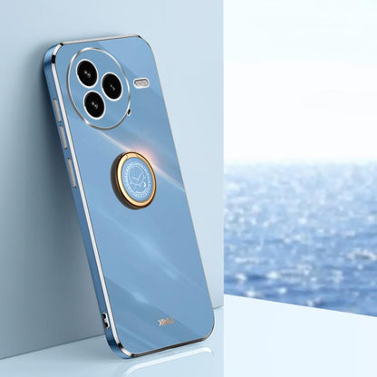 XINLI Straight Edge 6D Electroplate TPU Phone Case with Ring Holder, For Xiaomi 17T Pro 5G, For Xiaomi 17T 5G, For Xiaomi Poco X8 Pro Max 5G, For Xiaomi 17 Ultra, For Xiaomi 17 Pro Max, For Xiaomi 17 Pro, For Xiaomi 17, For Xiaomi 15T Pro 5G           ...