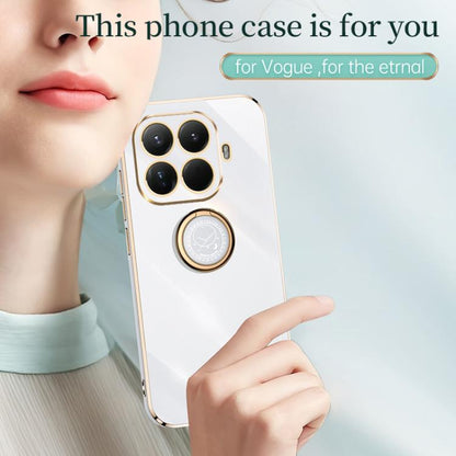 XINLI Straight Edge 6D Electroplate TPU Phone Case with Ring Holder, For Xiaomi 17T Pro 5G, For Xiaomi 17T 5G, For Xiaomi Poco X8 Pro Max 5G, For Xiaomi 17 Ultra, For Xiaomi 17 Pro Max, For Xiaomi 17 Pro, For Xiaomi 17, For Xiaomi 15T Pro 5G           ...