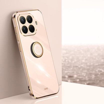 XINLI Straight Edge 6D Electroplate TPU Phone Case with Ring Holder, For Xiaomi 17T Pro 5G, For Xiaomi 17T 5G, For Xiaomi Poco X8 Pro Max 5G, For Xiaomi 17 Ultra, For Xiaomi 17 Pro Max, For Xiaomi 17 Pro, For Xiaomi 17, For Xiaomi 15T Pro 5G           ...