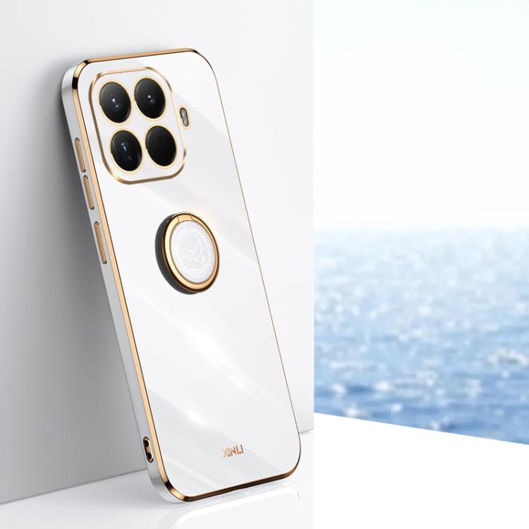 XINLI Straight Edge 6D Electroplate TPU Phone Case with Ring Holder, For Xiaomi 17T Pro 5G, For Xiaomi 17T 5G, For Xiaomi Poco X8 Pro Max 5G, For Xiaomi 17 Ultra, For Xiaomi 17 Pro Max, For Xiaomi 17 Pro, For Xiaomi 17, For Xiaomi 15T Pro 5G           ...
