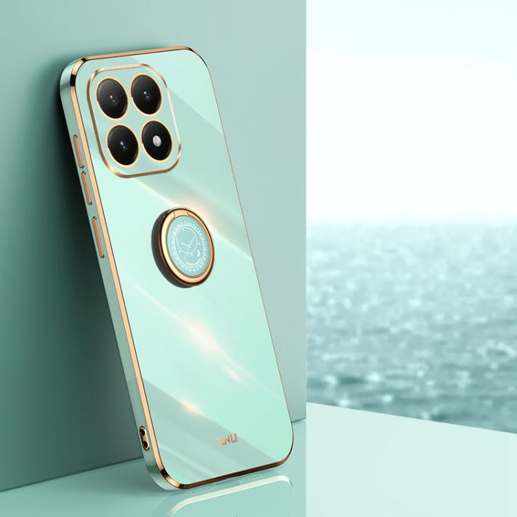 XINLI Straight Edge 6D Electroplate TPU Phone Case with Ring Holder, For Xiaomi 17T Pro 5G, For Xiaomi 17T 5G, For Xiaomi Poco X8 Pro Max 5G, For Xiaomi 17 Ultra, For Xiaomi 17 Pro Max, For Xiaomi 17 Pro, For Xiaomi 17, For Xiaomi 15T Pro 5G           ...