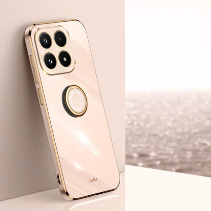 XINLI Straight Edge 6D Electroplate TPU Phone Case with Ring Holder, For Xiaomi 17T Pro 5G, For Xiaomi 17T 5G, For Xiaomi Poco X8 Pro Max 5G, For Xiaomi 17 Ultra, For Xiaomi 17 Pro Max, For Xiaomi 17 Pro, For Xiaomi 17, For Xiaomi 15T Pro 5G           ...