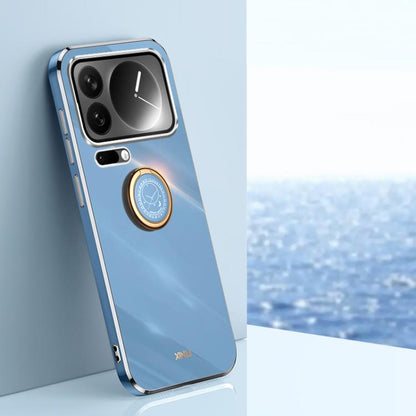XINLI Straight Edge 6D Electroplate TPU Phone Case with Ring Holder, For Xiaomi 17T Pro 5G, For Xiaomi 17T 5G, For Xiaomi Poco X8 Pro Max 5G, For Xiaomi 17 Ultra, For Xiaomi 17 Pro Max, For Xiaomi 17 Pro, For Xiaomi 17, For Xiaomi 15T Pro 5G           ...