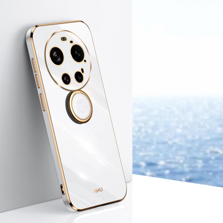 XINLI Straight Edge 6D Electroplate TPU Phone Case with Ring Holder, For Xiaomi 17T Pro 5G, For Xiaomi 17T 5G, For Xiaomi Poco X8 Pro Max 5G, For Xiaomi 17 Ultra, For Xiaomi 17 Pro Max, For Xiaomi 17 Pro, For Xiaomi 17, For Xiaomi 15T Pro 5G           ...